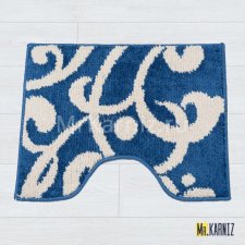 Коврик в туалет Узоры гол/бежевый