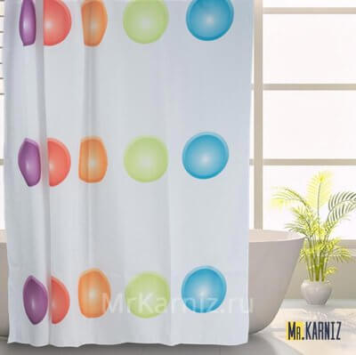 Штора для ванной Dream BALL