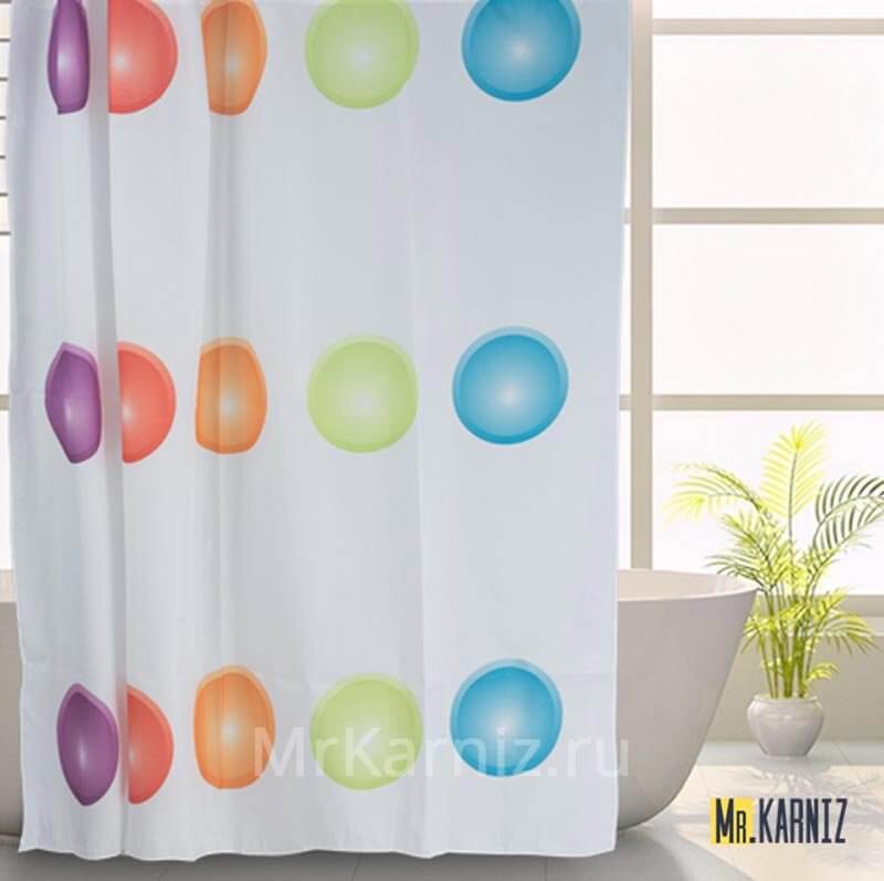 Штора для ванной Dream BALL Штора для ванной Dream BALL